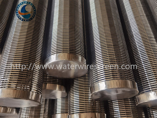Customized 20-200 Micron Johnson Wedge Wire Screens Stainless Steel