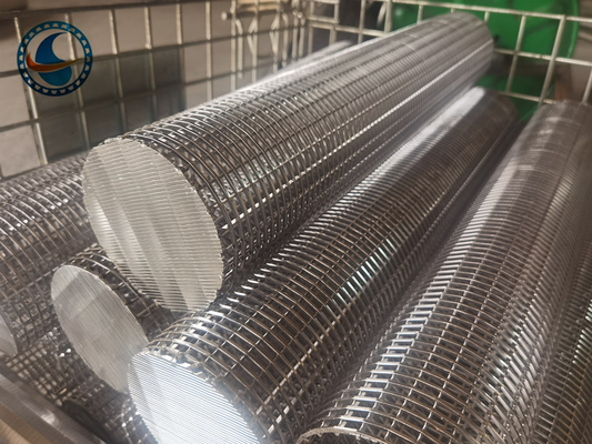 Duplex Steel 2507 Continuous Slot Wedge Wire Pipe