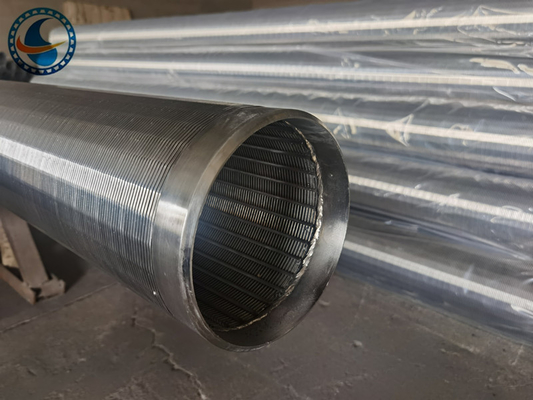 Free Flow Vee Wire Downhole Slotted Tube Standard Construction