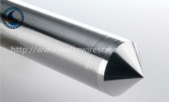 Johnson Type Dia 125mm Wedge Wire Screen Pipe Continuous Slot
