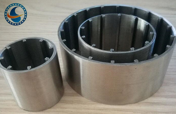 Full Welded Profile Wedge Wire Screen Pipe Stainless Steel