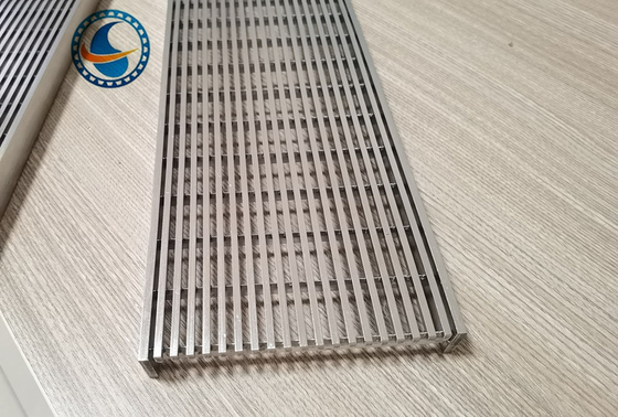 Stainless Steel 316l Wedge Wire Panel Screen For Floor Drain Filter