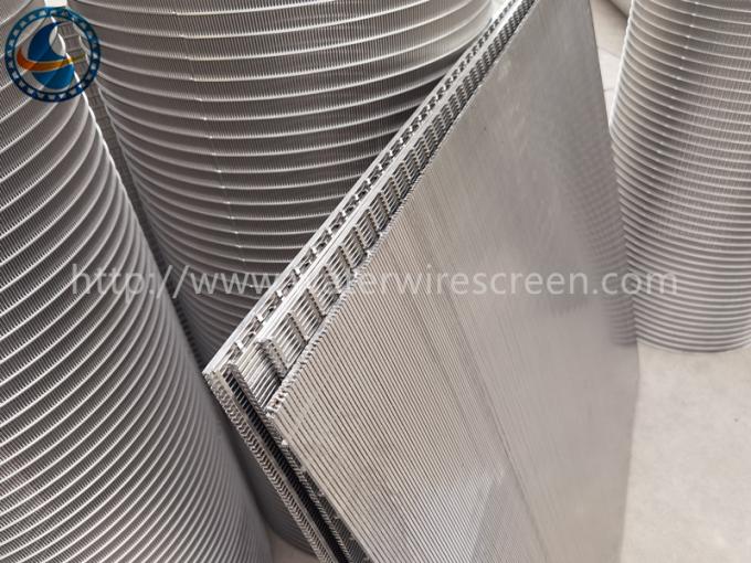 Johnson Vee Wire Flat 0.025mm Continuous Slot Screen