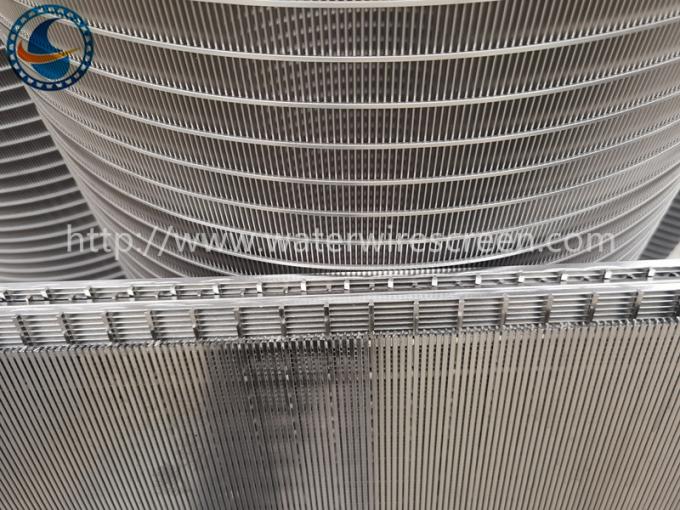 Johnson Vee Wire Flat 0.025mm Continuous Slot Screen