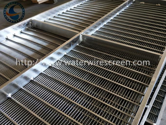 Johnson Vee Wire Flat 0.025mm Continuous Slot Screen