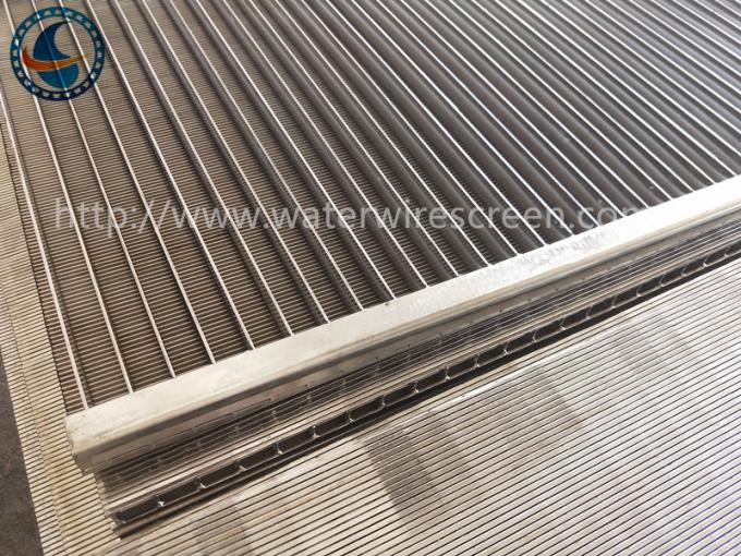 Johnson Vee Wire Flat 0.025mm Continuous Slot Screen