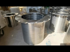 Stainless Steel Vee-shaped Wire 200μm Wedge Wire Screen Pipe