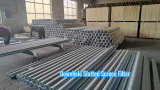 Low Carbon Galvanized Downhole Slotted Screen Filter