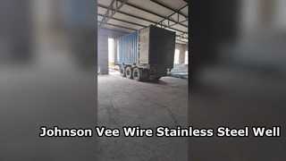 Johnson Vee Wire Stainless Steel Well Screens