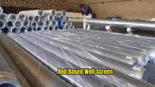 Demagnetized Stainless Steel Johnson Type Rod Based Well Screen