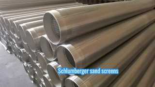 SS304 OD 318mm Water Well Screen For Horizontal Well