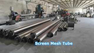 Stainless Steel 304 Filtros Johnson Wedge Wire Screen