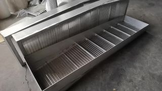 SS316L VEE Wire Flat Screen For Mechanical Filtration
